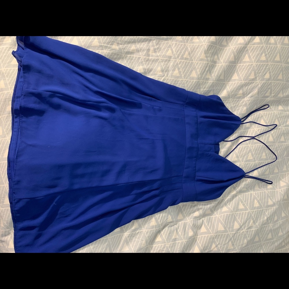 Gorgeous Express blue dress!